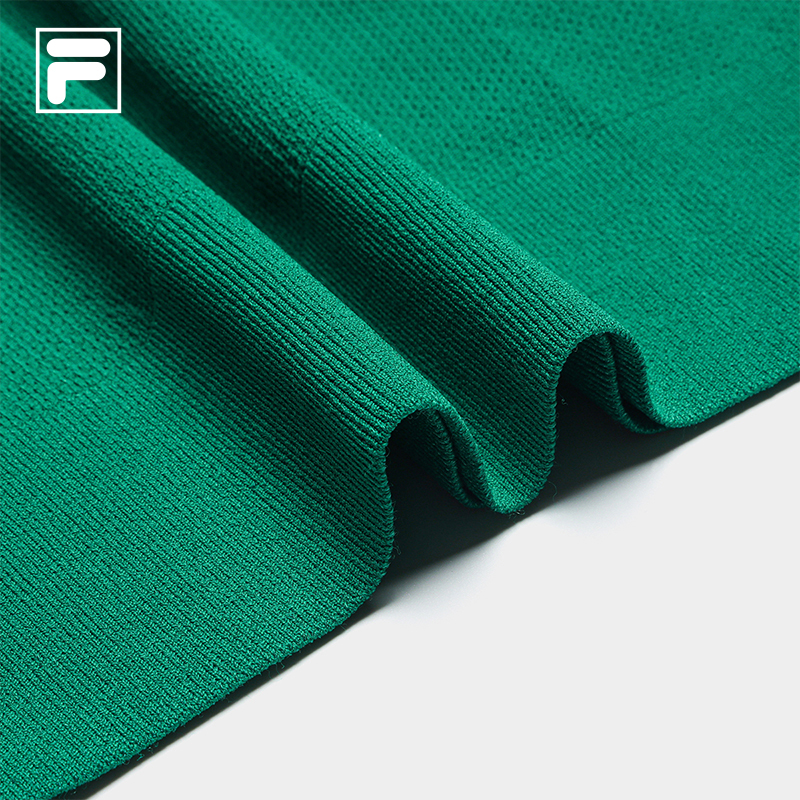 FILA CORE Women's TENNIS Premium Knit Top in Green