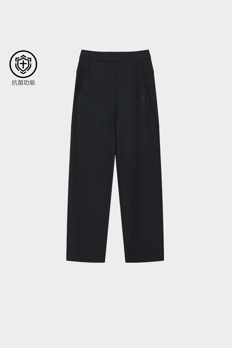 FILA CORE Women WHITE Knitted Pants NAVY
