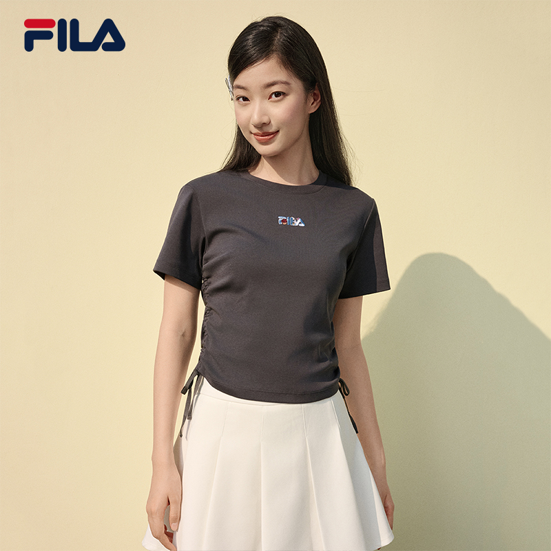 FILA WOMEN'S ORIGINALE Knitted Short Sleeve Top