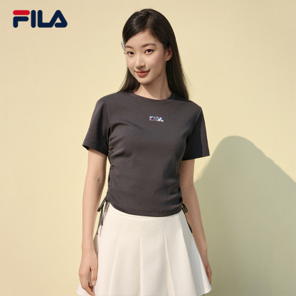 FILA WOMEN'S ORIGINALE Knitted Short Sleeve Top