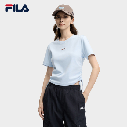 FILA WOMEN'S ORIGINALE Knitted Short Sleeve Top