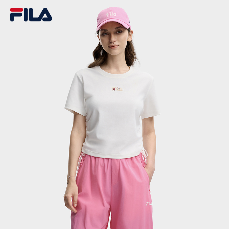 FILA WOMEN'S ORIGINALE Knitted Short Sleeve Top