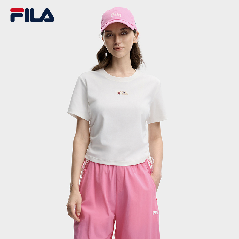FILA WOMEN'S ORIGINALE Knitted Short Sleeve Top
