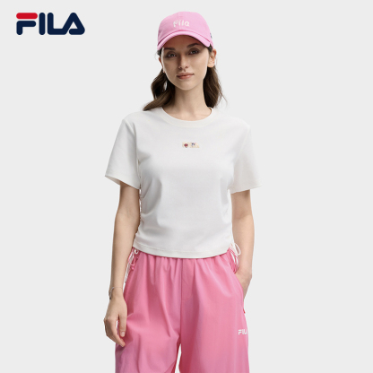 FILA WOMEN'S ORIGINALE Knitted Short Sleeve Top