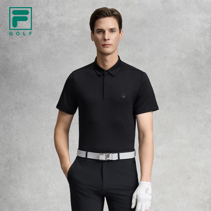 FILA MEN'S GOLF Knitted Short Sleeve Polo Shirt