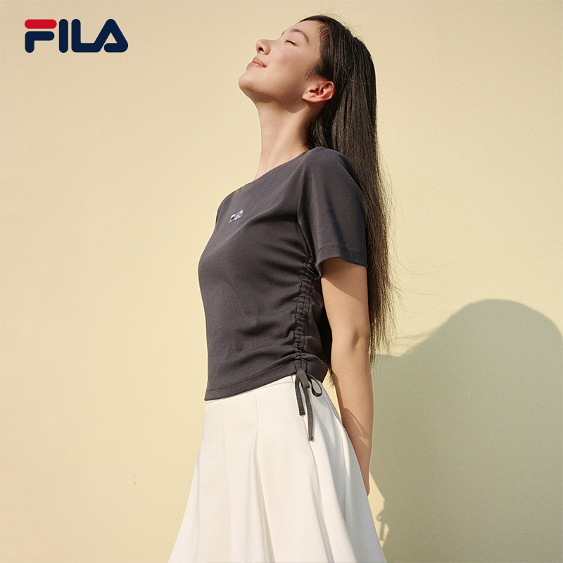 FILA WOMEN'S ORIGINALE Knitted Short Sleeve Top