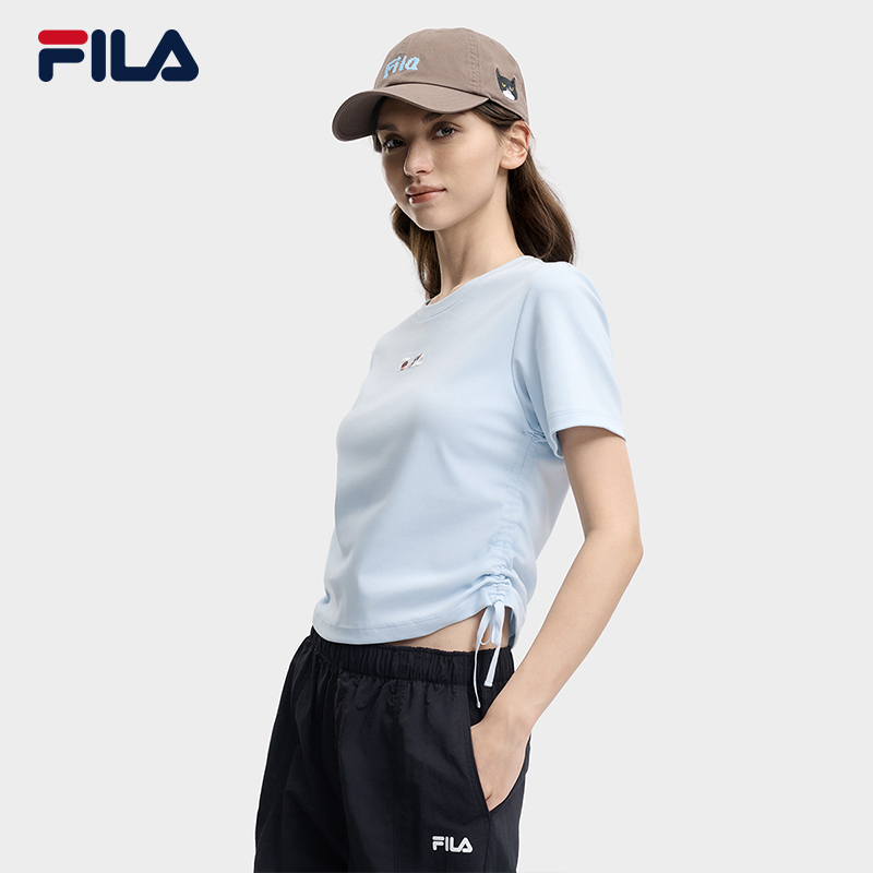 FILA WOMEN'S ORIGINALE Knitted Short Sleeve Top