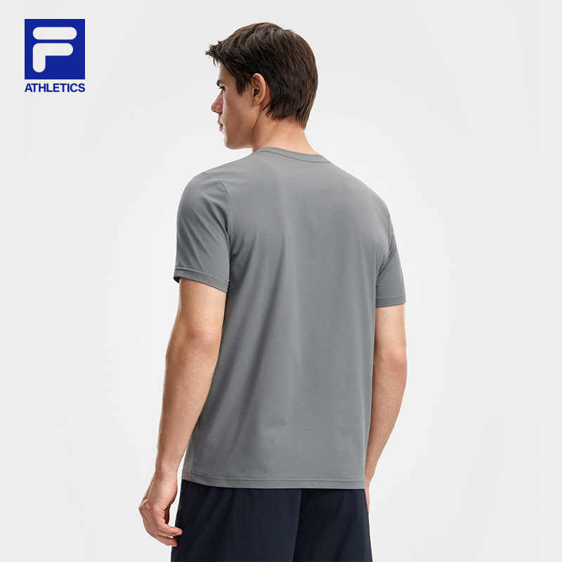 FILA CORE Men FITNESS Knit Short Sleeve Tee