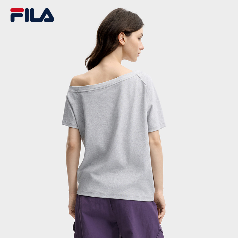 FILA WOMEN'S ORIGINALE Knitted Short Sleeve Top