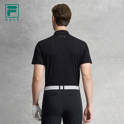 FILA MEN'S GOLF Knitted Short Sleeve Polo Shirt
