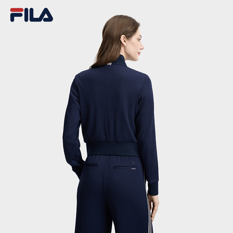 FILA WOMEN'S HERITAGE Knitted Long Sleeve Jacket