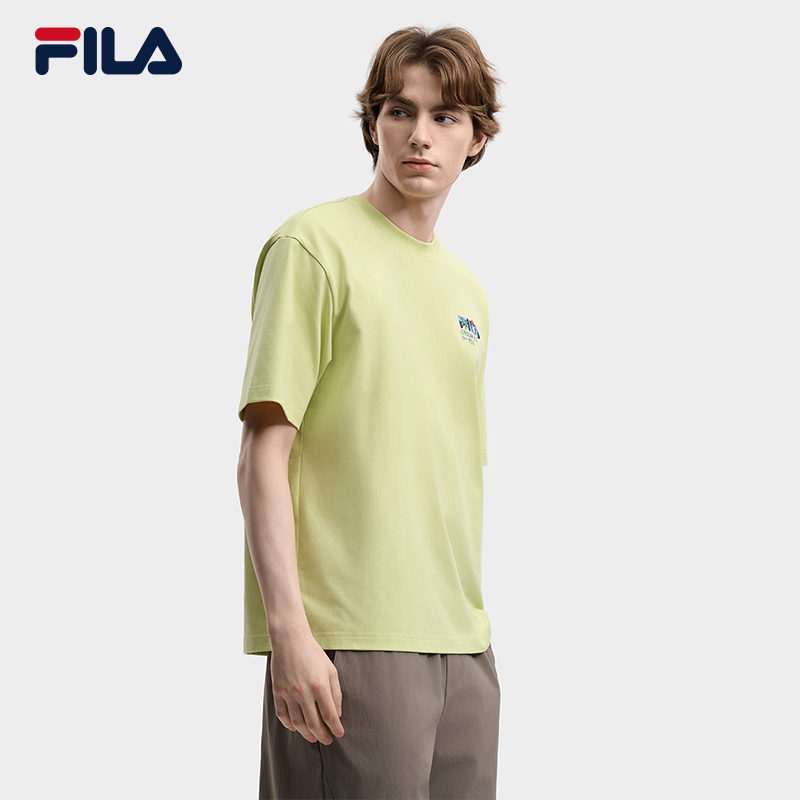 FILA MEN'S ORIGINALE Knitted Short Sleeve Top