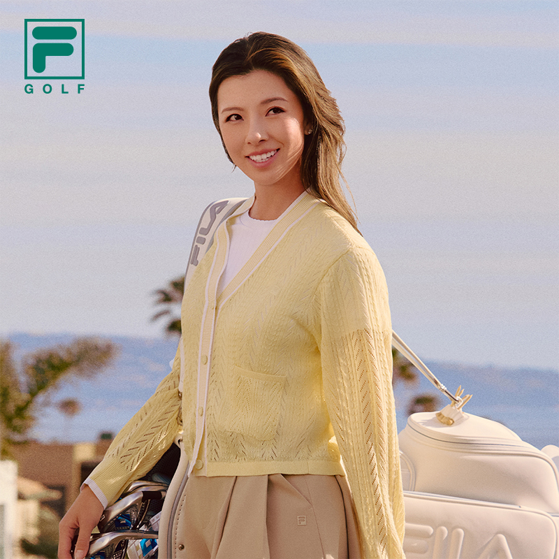 FILA CORE Women GOLF Sweater Jacket