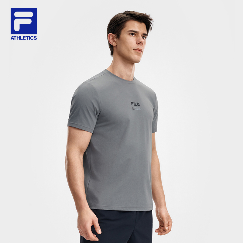 FILA CORE Men FITNESS Knit Short Sleeve Tee