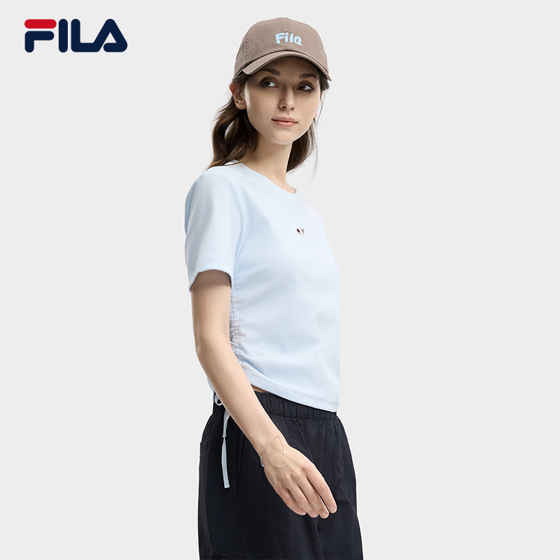 FILA WOMEN'S ORIGINALE Knitted Short Sleeve Top