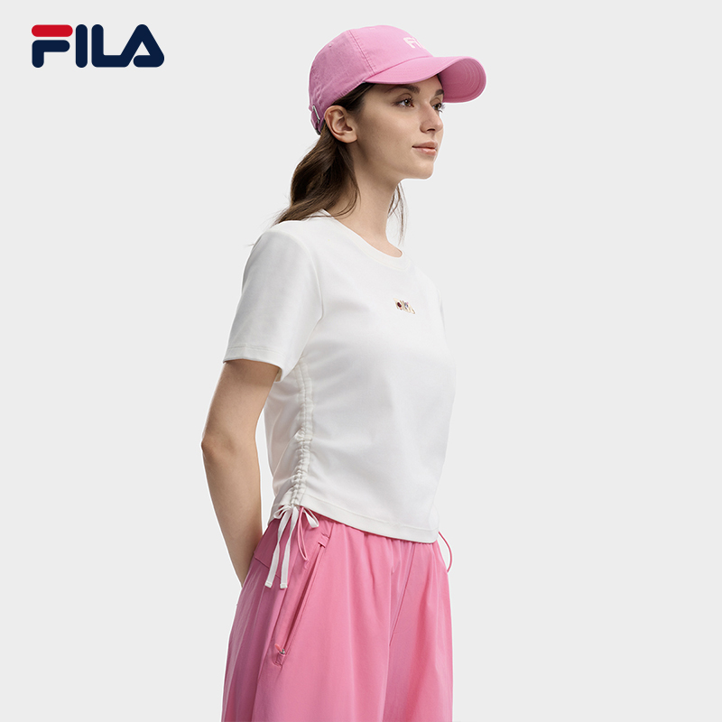 FILA WOMEN'S ORIGINALE Knitted Short Sleeve Top