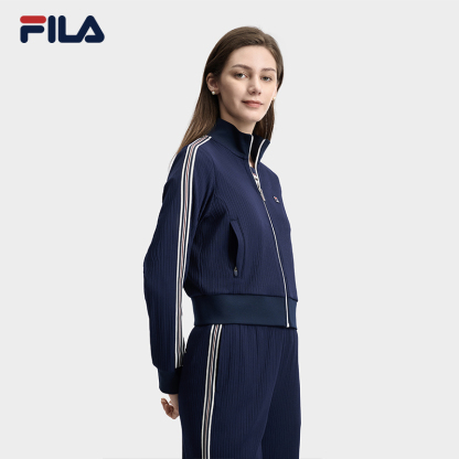 FILA WOMEN'S HERITAGE Knitted Long Sleeve Jacket