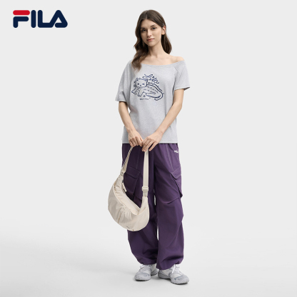FILA WOMEN'S ORIGINALE Knitted Short Sleeve Top