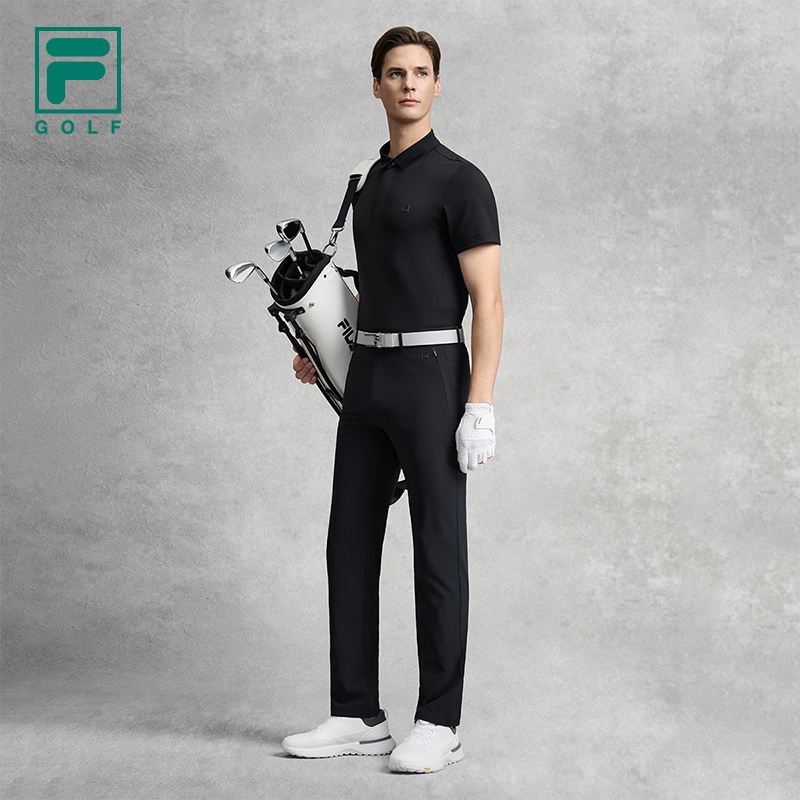 FILA MEN'S GOLF Knitted Short Sleeve Polo Shirt
