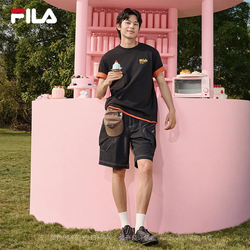 FILA MEN'S ORIGINALE Knitted Short Sleeve Top