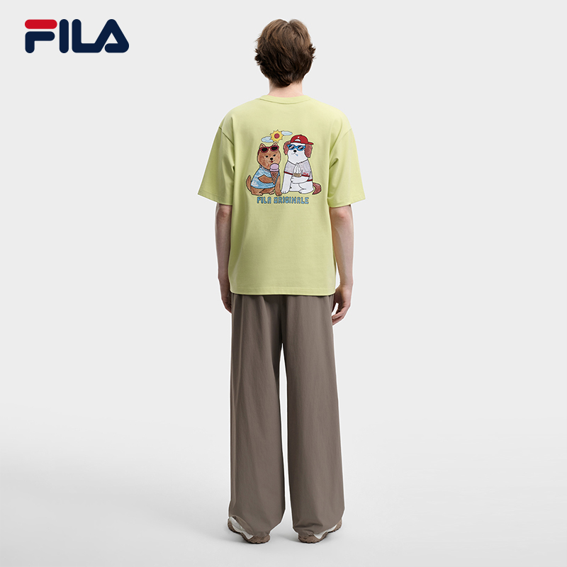 FILA MEN'S ORIGINALE Knitted Short Sleeve Top