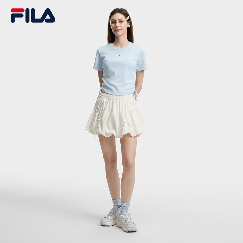 FILA WOMEN'S ORIGINALE Knitted Short Sleeve Top