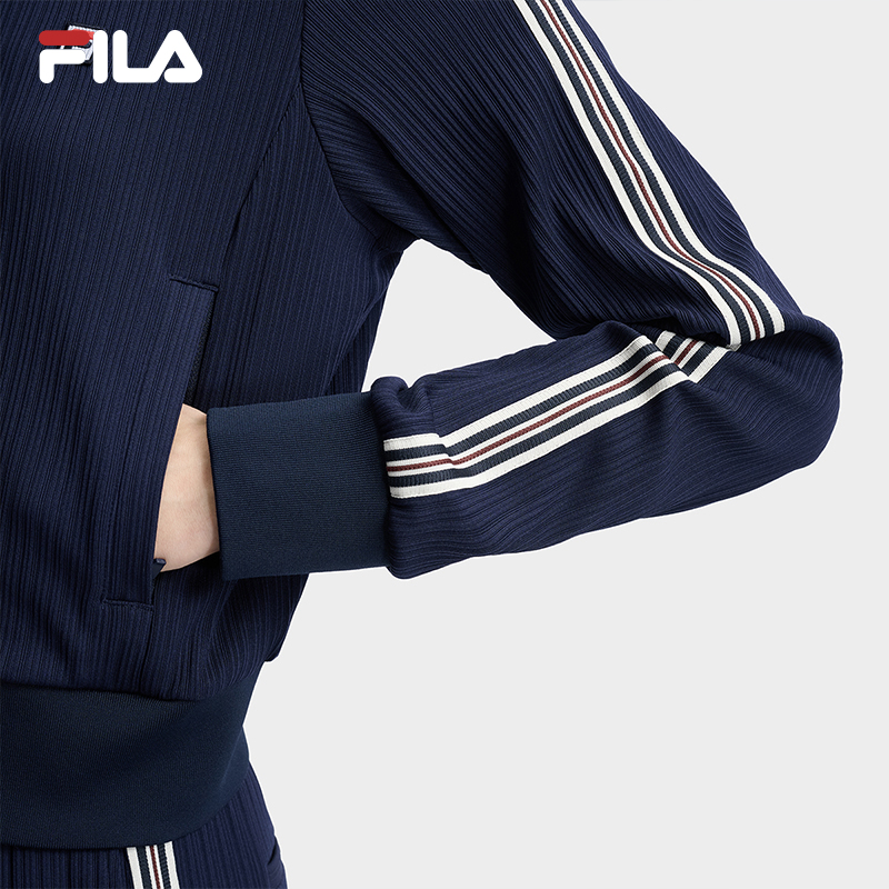 FILA WOMEN'S HERITAGE Knitted Long Sleeve Jacket
