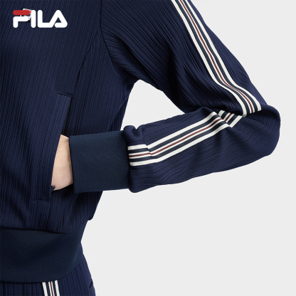 FILA WOMEN'S HERITAGE Knitted Long Sleeve Jacket
