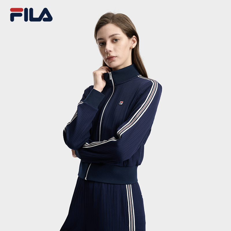 FILA WOMEN'S HERITAGE Knitted Long Sleeve Jacket