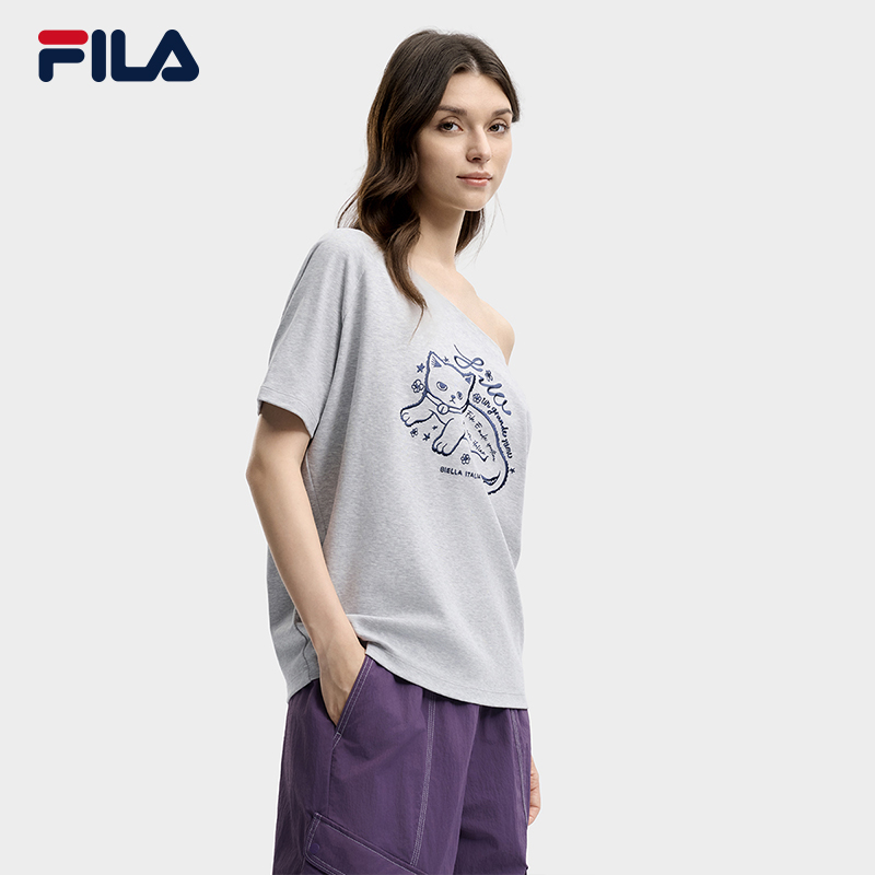 FILA WOMEN'S ORIGINALE Knitted Short Sleeve Top