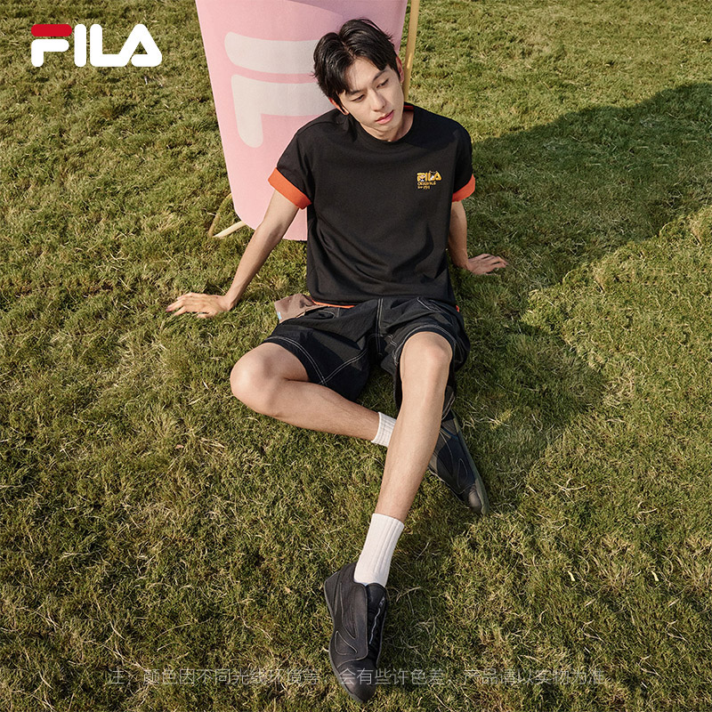 FILA MEN'S ORIGINALE Knitted Short Sleeve Top