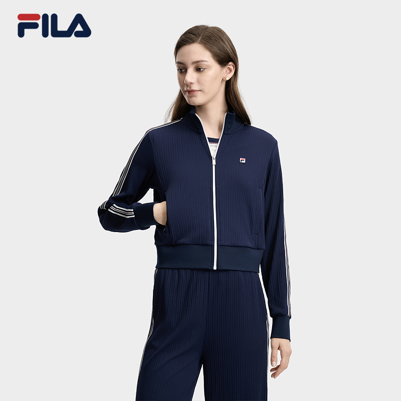 FILA WOMEN'S HERITAGE Knitted Long Sleeve Jacket
