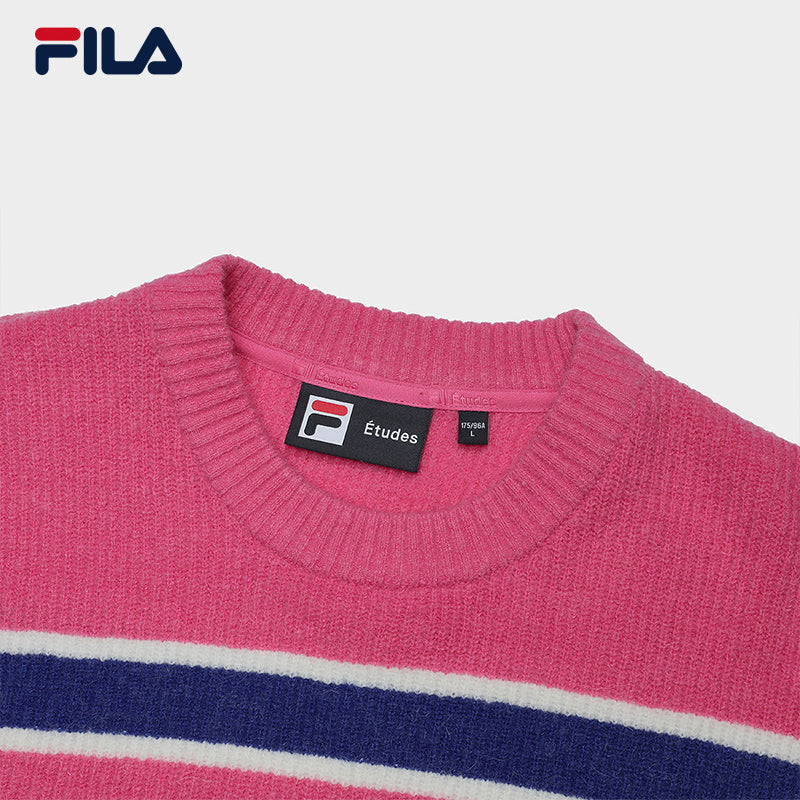 FILA CORE x ETUDES ANOTHER CLUB Women's Sweater in Pink