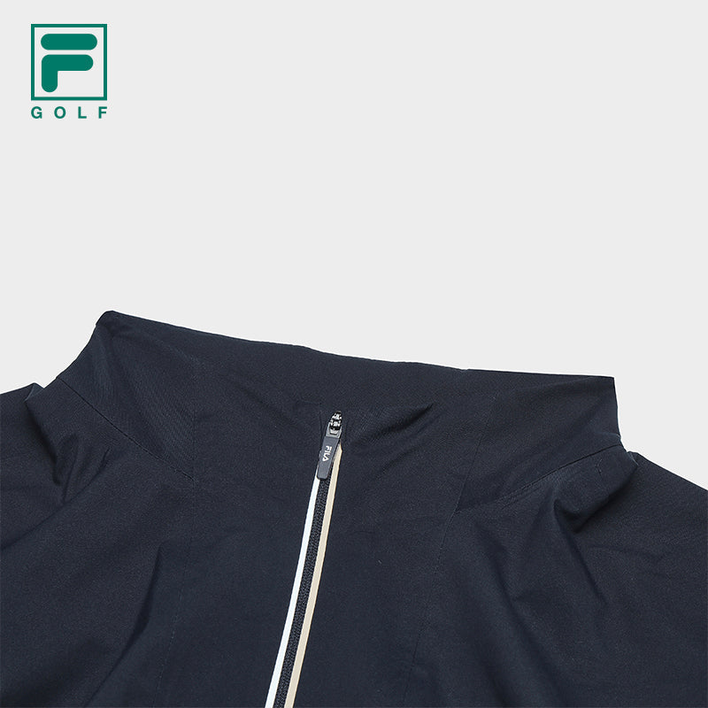 FILA CORE ATHLETICS GOLF SLOPS TO FIELD Men Woven Jacket (Navy)