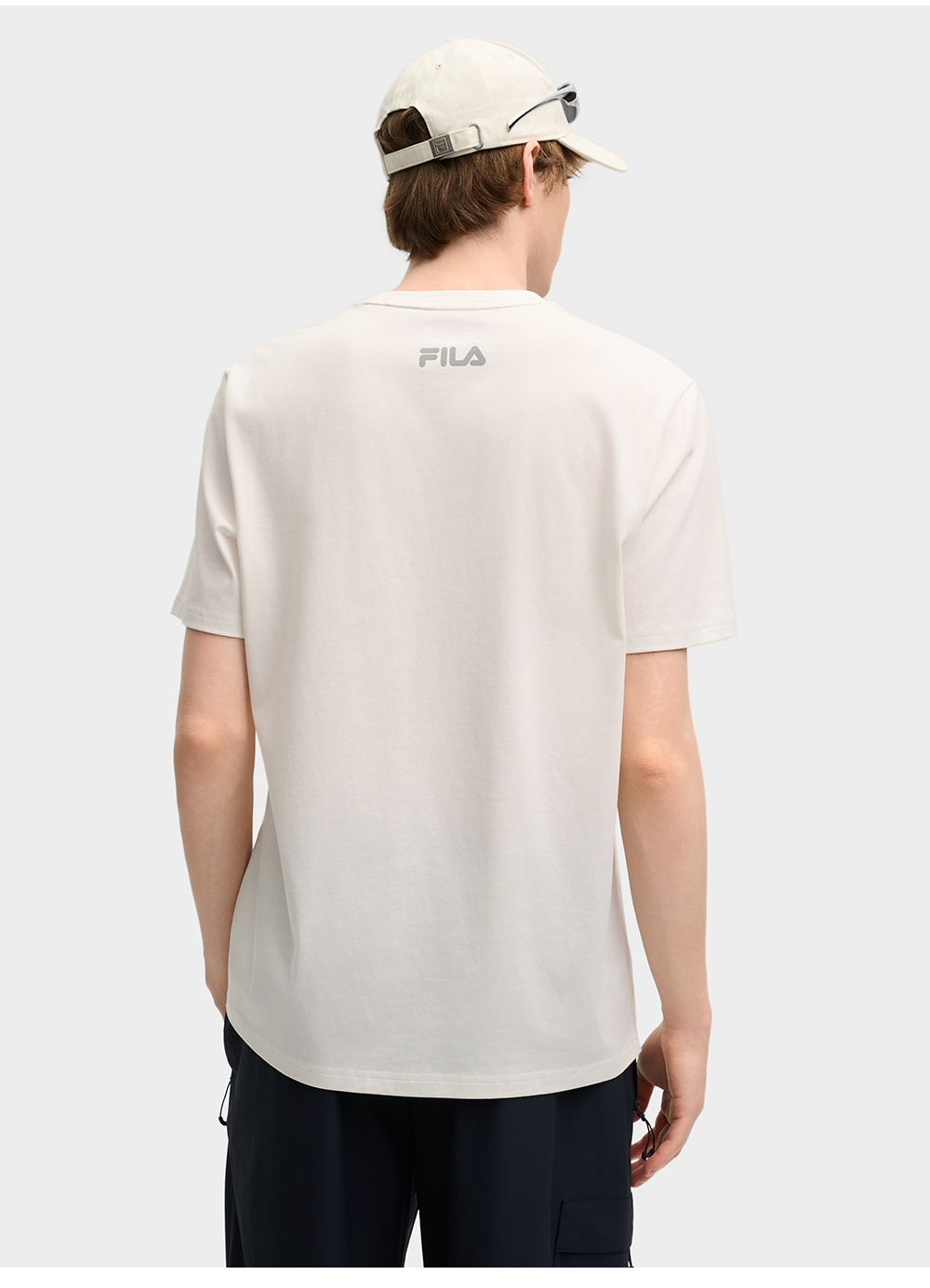 FILA CORE LIFESTYLE ORIGINALE VANGUARD EXPLORATION Men Short Sleeves T-Shirt (Black / Light Green / White)