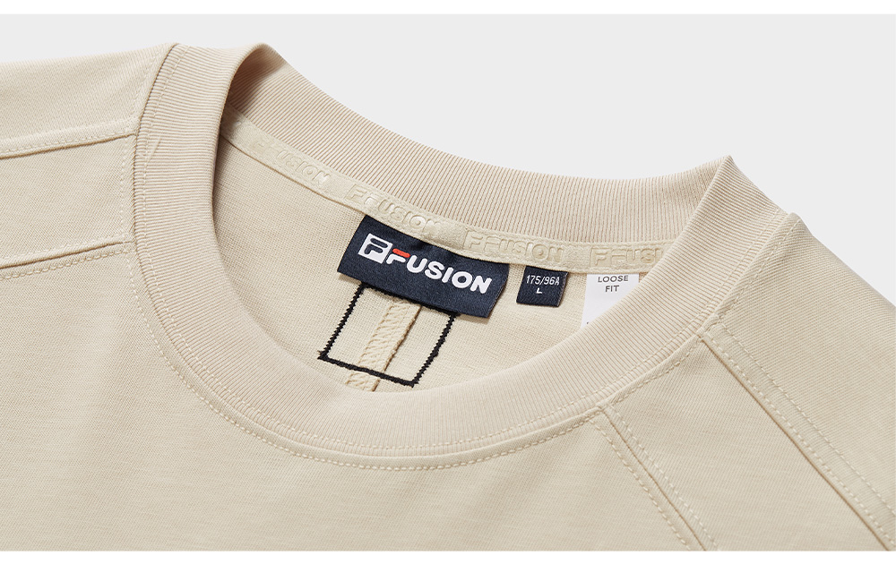 FILA FUSION INLINE FUSION X WORKWEAR SUNBURN GROOVE Men Short Sleeves T-Shirt (Beige / Black / Blue / White)