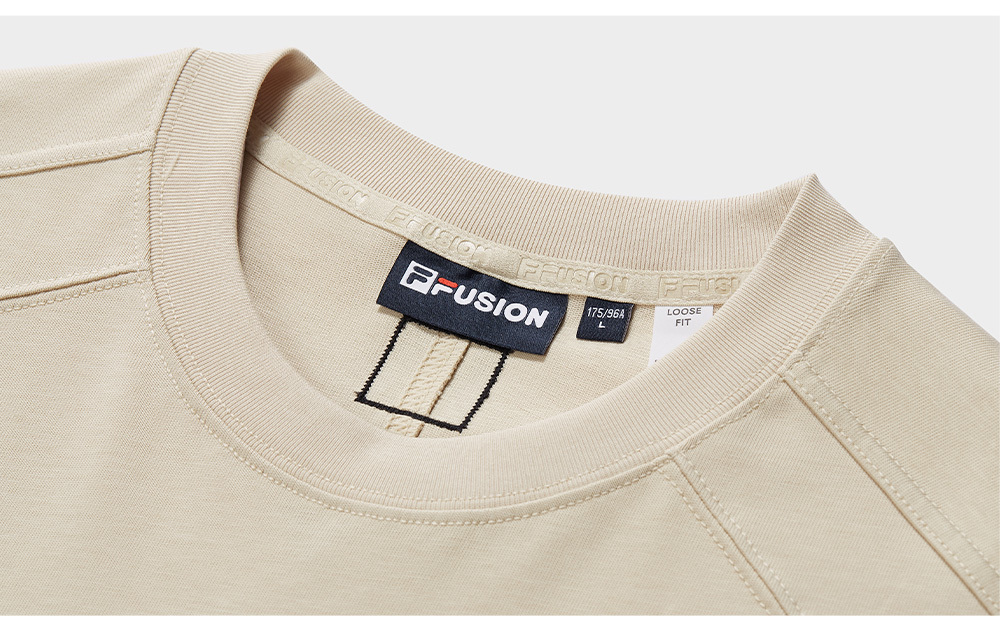 FILA FUSION INLINE FUSION X WORKWEAR SUNBURN GROOVE Men Short Sleeves T-Shirt (Beige / Black / Blue / White)