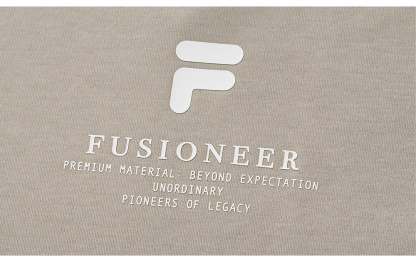 FILA FUSION INLINE FUSION LIFE FUSIONEER IVORY OASIS Women Short Sleeves T-Shirt (Black / Brown / White)
