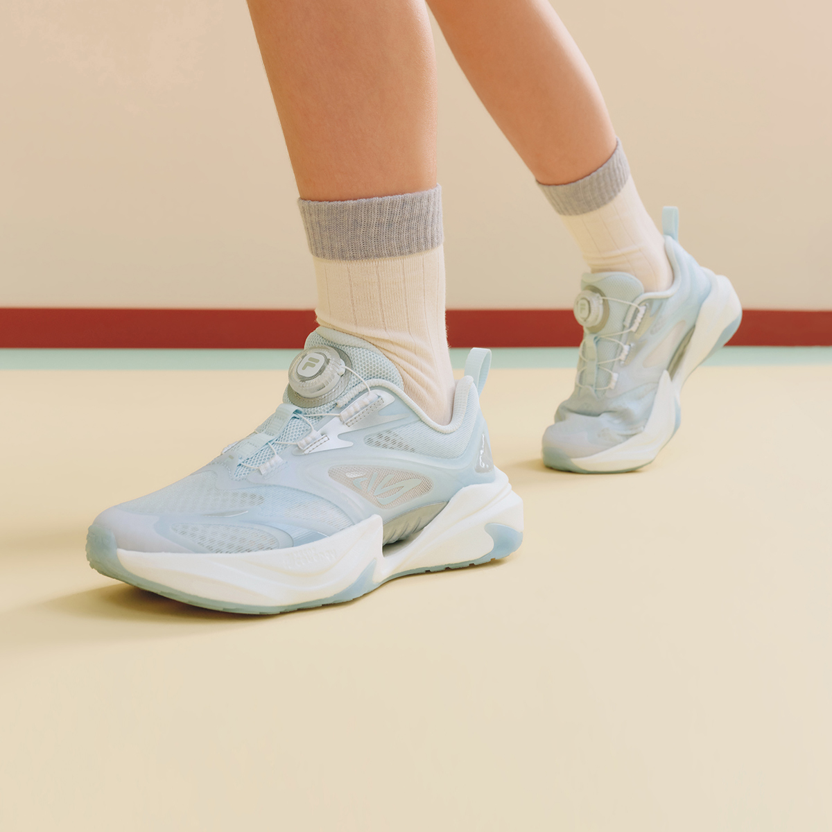 FILA KIDS HERITAGE Boys Retro Running Shoes