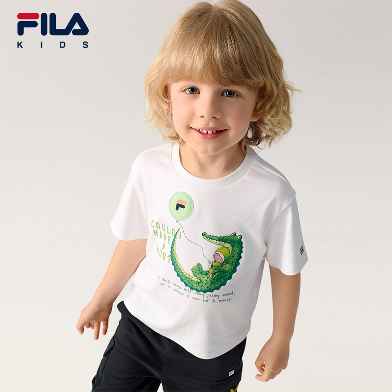 FILA KIDS CROSS OVER Boys Short Sleeves T-Shirt