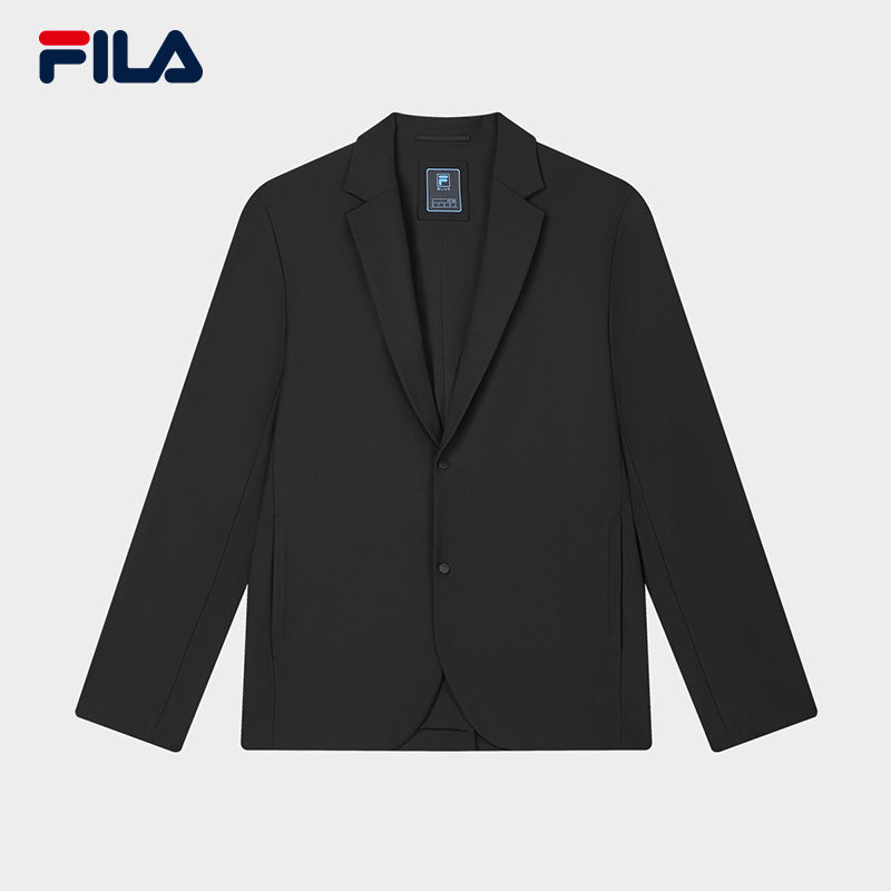 FILA CORE LIFESTYLE BLUE QUADRILATERO AESTHETICS Men Causual Suit (Black)