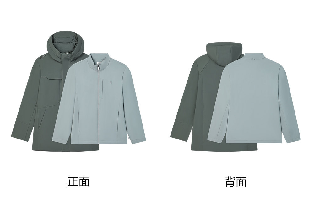 FILA CORE LIFESTYLE WHITE MILAN DESIGN WEEK Men 2-piece Top (Green)