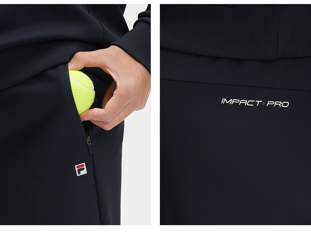 FILA CORE ATHLETICS TENNIS APRÈS-COURT Men Knit Pants (Navy)