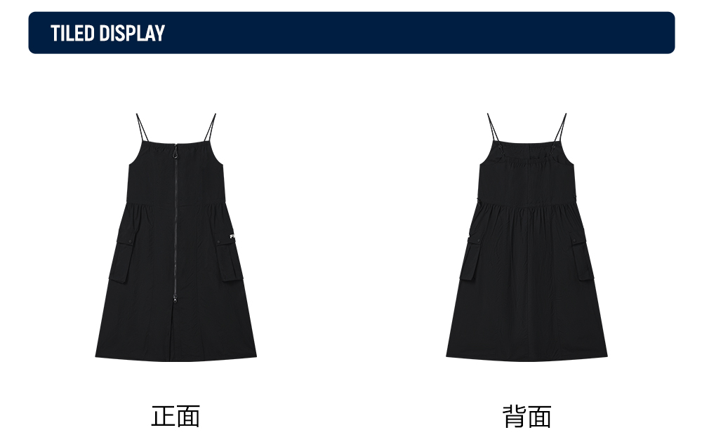 FILA CORE LIFESTYLE ORIGINALE SUMMER QUEST Women Jumpsuit (Black)