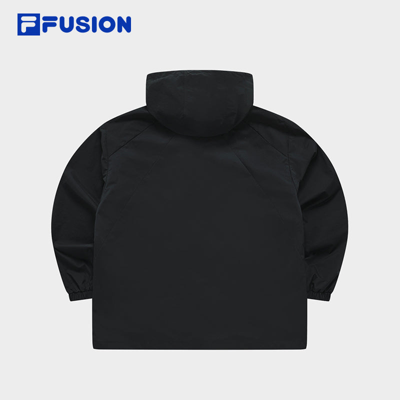 FILA FUSION INLINE URBAN TECH Mens Woven Top in Black