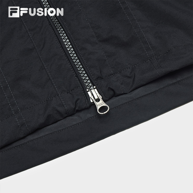 FILA FUSION INLINE URBAN TECH Mens Woven Top in Black