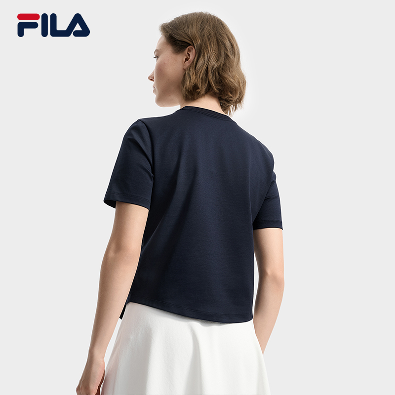 FILA CORE LIFESTYLE EMERALD ETCHED MOMENTS Women Short Sleeve T-shirt