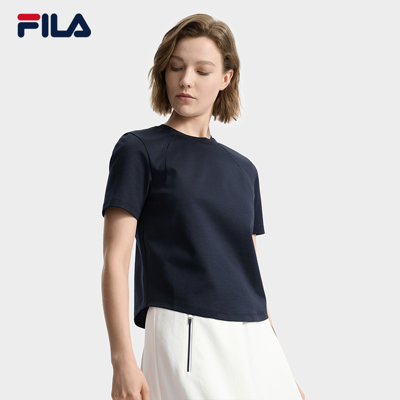 FILA CORE LIFESTYLE EMERALD ETCHED MOMENTS Women Short Sleeve T-shirt