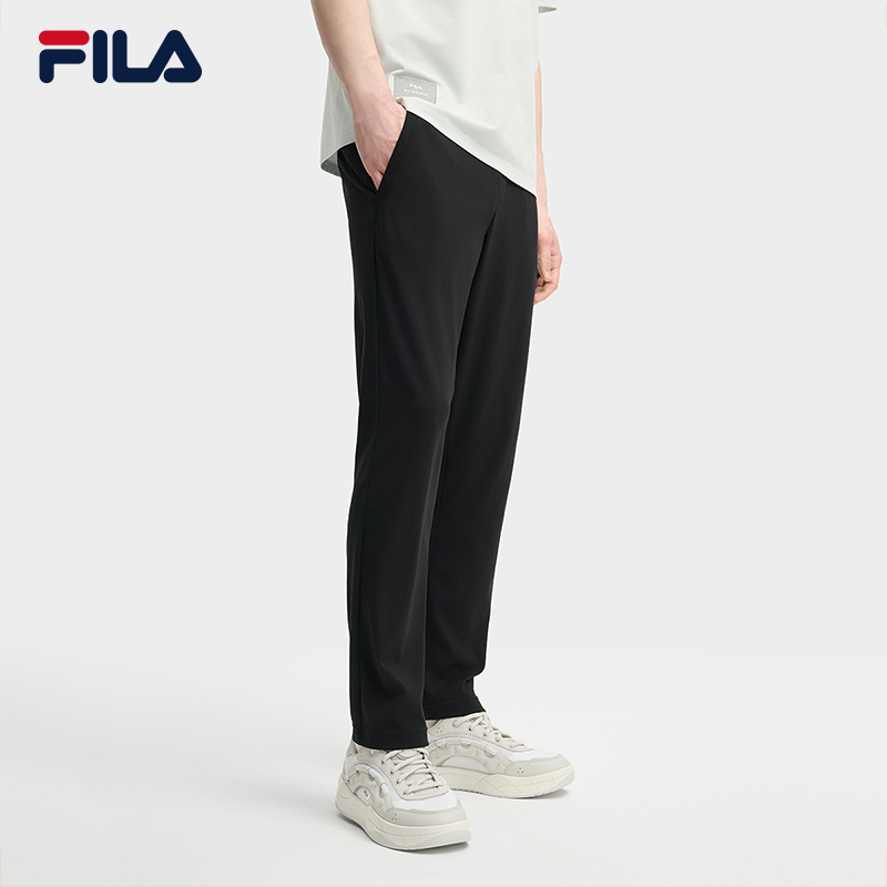 FILA CORE LIFESTYLE HERITAGE FILA X M.C.ESCHER Men Knit Pants (Black)