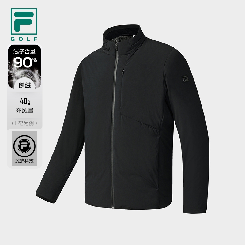 FILA CORE Men's ATHLETICS GOLF Down Jacket in Black – FILA SG
